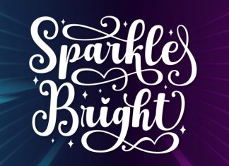 Sparkle Bright Font preview image 1