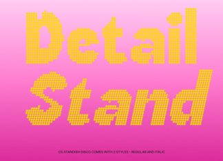 CS Standish Disco Font preview image 2