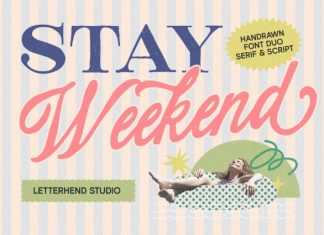 Stay Weekend Serif Font preview image 1