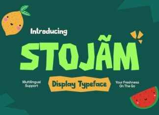 Stojam Font preview image 1