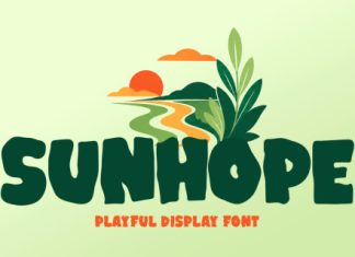 Sunhope Font preview image 1