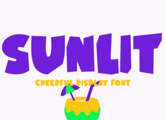 Sunlit Font preview image 1
