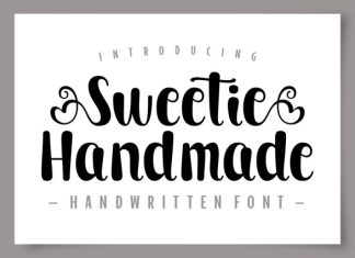 Sweetie Handmade Font preview image 1