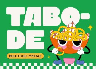  Tabode Font preview image 1