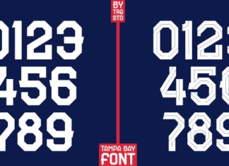 Tampa Bay Font preview image 2