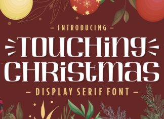Touching Christmas Font preview image 1