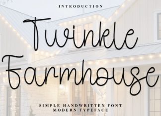Twinkle Farmhouse Font preview image 1