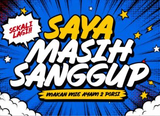 Uh Kaget – Bold Comic Display Font preview image 3
