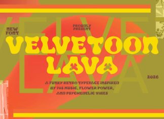 Velvetoon Lava Font preview image 1