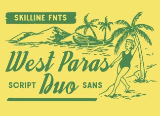 West Paras Font preview image 1