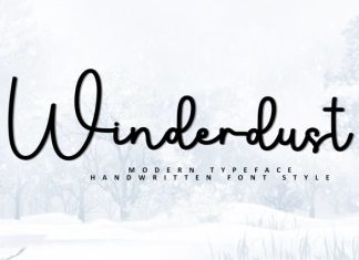 Winderlust Font preview image 1