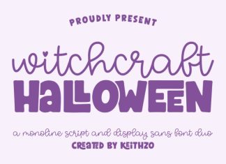 Witchcraft Halloween Font preview image 1