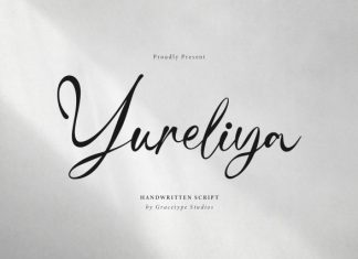 Yureliya Font preview image 1