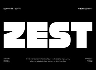 ZEST Font preview image 1