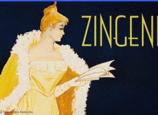 Zingende Font Family preview image 1