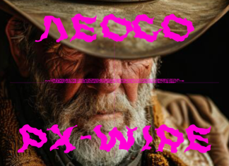 Aeogo Px Wire Font preview image 3