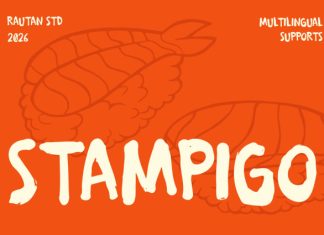 Stampigo Font preview image 1