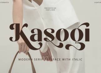 Kasogi Font preview image 1