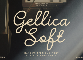 Gellica Soft Font preview image 1