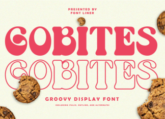 Gobites Font preview image 1
