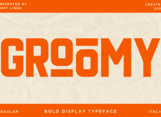 Groomy Font preview image 1