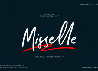 Misselle Font preview image 1