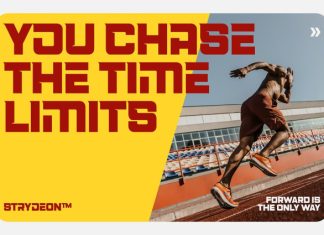 234 Sec – Sport Headline Display Font preview image 2