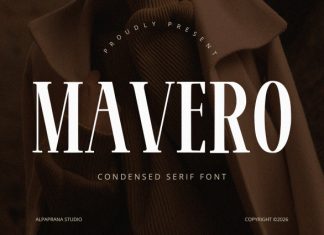 Mavero – Serif Font preview image 1
