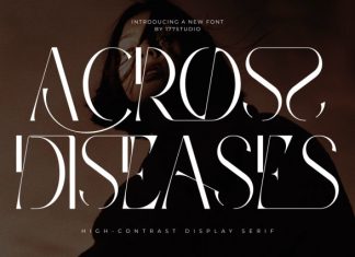 ACROSS DISEASES – FASHION SERIF FONT preview image 1