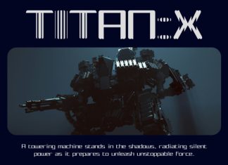 Agaline Refracted Font preview image 2