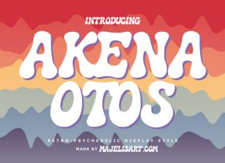 Akena Otos – Display Font preview image 1