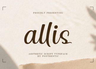 Allis Font preview image 1