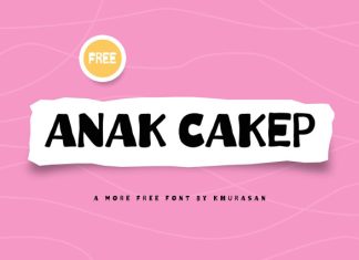 Anak Cakep Font preview image 1
