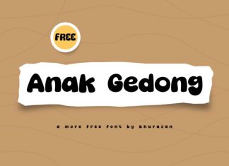 Anak Gedong Font preview image 1