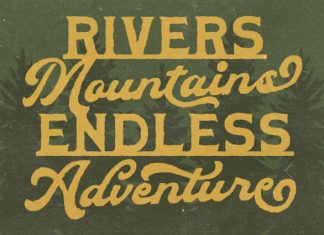 Anglers Story Outdoor Vintage Font preview image 3
