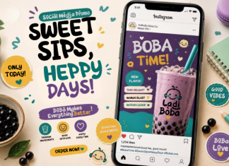 Aoboba Nizer – Boba Display Font preview image 3