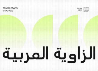 Arabic Zawiya – Arabic Display Font preview image 1