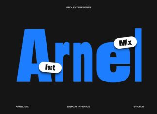 Arnel Mix Font preview image 1