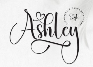 Ashley Font preview image 1