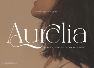 Aurelia – Elegant Serif Font preview image 1