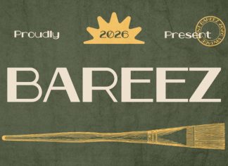 BAREEZ Font preview image 1