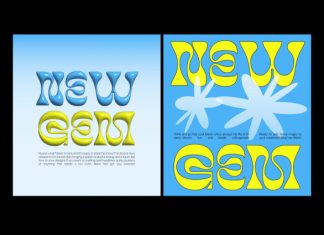 Bekix – Funky Liquid Retro Y2K Font preview image 2