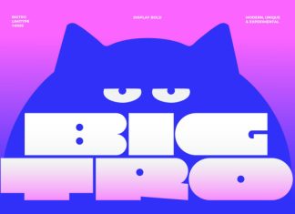 Bigtro – Bold Display Font preview image 1