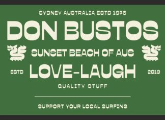 Billy Bonker Font preview image 2