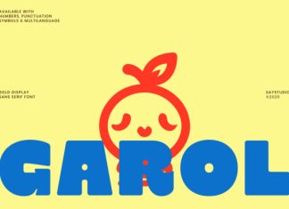 Garol – Bold Retro Branding Font preview image 1