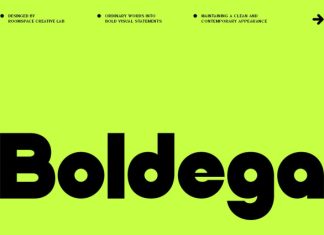 Boldega Font preview image 1