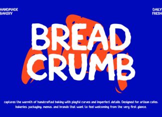 Breadcrumb Font preview image 1