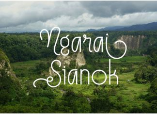Bukittinggi Font preview image 2