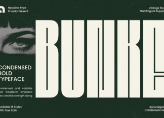 Bunke Font preview image 1