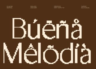 CS Antire Semipixel Font preview image 2